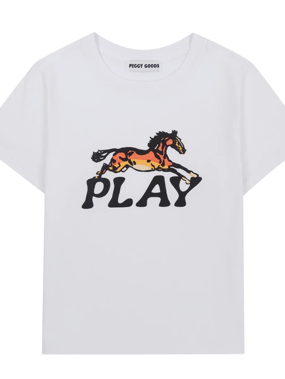 PEGGY GOODS Horse T-Shirt + Hat